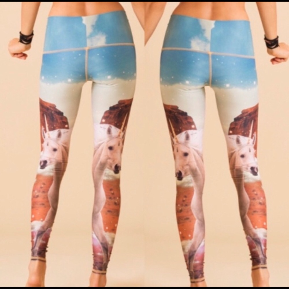 Teeki brand new w/ tags unicorn wrangler leggings